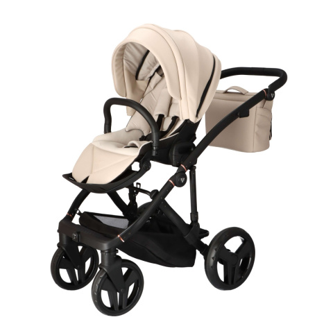 Junama Classik 2w1 Beige 02 wózek wielofunkcyjny