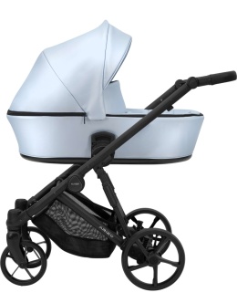 Kunert Arizo ECO 2w1 Baby Blue – Elegancki Wózek Dziecięcy z Ekoskórą