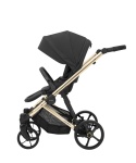 Kunert Arizo ECO Premium 2w1 Baby Pink – Luksusowy Wózek w Ekoskórze
