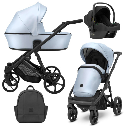 Arizo Eco Kunert kolor 14 Baby Blue wózek 3w1