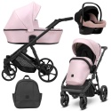 Arizo Eco Kunert kolor 14 Baby Pink wózek 3w1