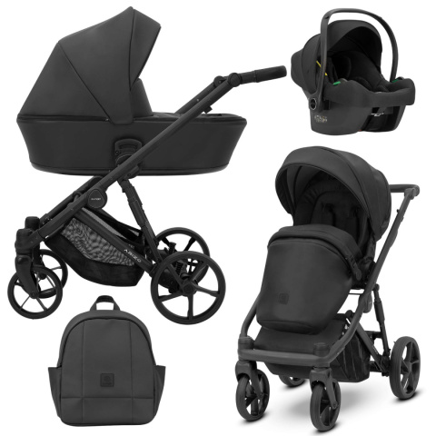 Arizo Eco Kunert kolor 11 Black wózek 3w1