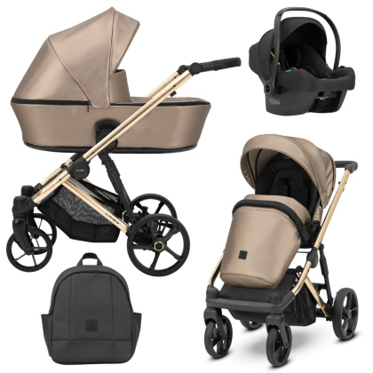 Arizo Eco Premium 3w1 Kunert kolor 13 Cappucino wózek 3w1