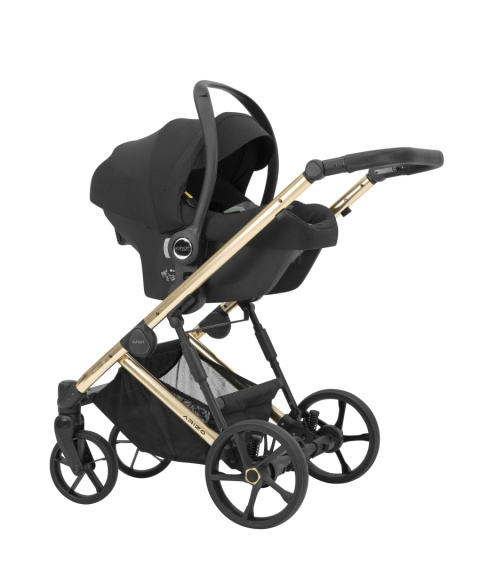 Arizo Eco Premium 3w1 Kunert kolor 15 Baby Pink wózek 3w1