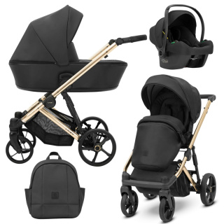 Arizo Eco Premium 3w1 Kunert kolor 11 Black wózek 3w1