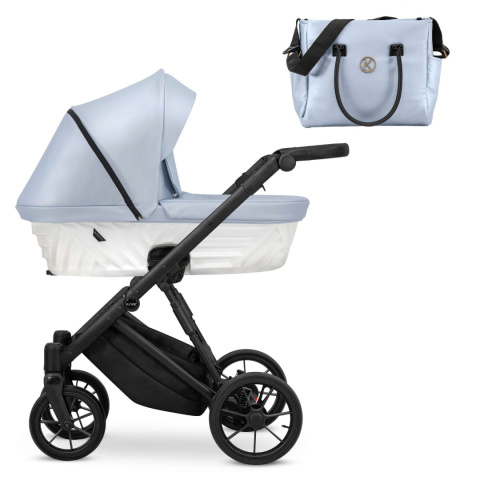 Ivento 2w1 ECO Baby Blue Kunert wózek dziecięcy o nowoczesnym design