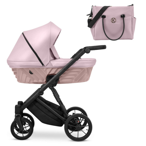 Ivento 2w1 ECO Pink Kunert wózek dziecięcy o nowoczesnym design