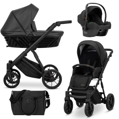 Ivento Kunert ECO Black wózek 3w1