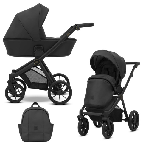 Brav ECO Kunert Black 11 wózek 2w1