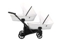 Ivento Duo Slim 2w1 ECO White Pearl 07 – Ekskluzywny Wózek Bliźniaczy z 12 Konfiguracjami i Kompaktowym Składaniem