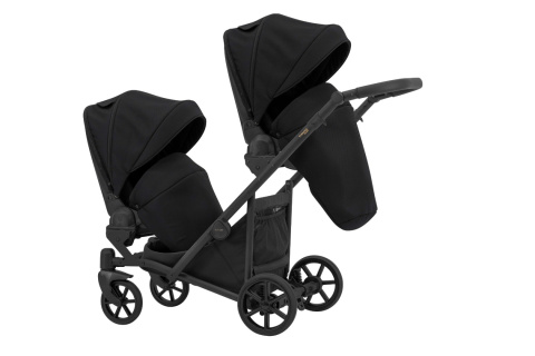 Ivento ECO Black Pearl 07 Kunert wózek bliźniaczy DUO SLIM