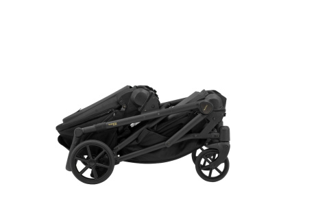 Ivento ECO Black Pearl 07 Kunert wózek bliźniaczy DUO SLIM