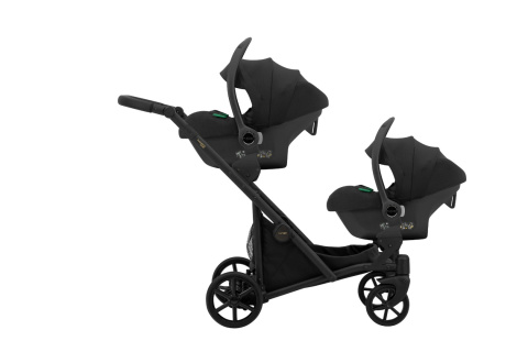 Ivento ECO Black Pearl 07 Kunert wózek bliźniaczy DUO SLIM