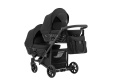 Ivento Duo Slim 2w1 ECO Black Pearl 07 – Ekskluzywny Wózek Bliźniaczy z 12 Konfiguracjami i Kompaktowym Składaniem