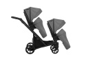 Ivento Duo Slim 2w1 Deep Graphite – Ekskluzywny Wózek Bliźniaczy z 12 Konfiguracjami i Kompaktowym Składaniem