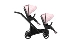 Ivento Glam Eco Duo Slim 2w1 Pink Metalic – Tandemowy Wózek Bliźniaczy w Eleganckim Wydaniu