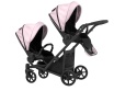 Ivento Glam Eco Duo Slim 2w1 Black Pearl – Tandemowy Wózek Bliźniaczy w Eleganckim Wydaniu