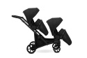 Brav Duo Slim 2w1 Black 01 – Uniwersalny Wózek Bliźniaczy z 12 Konfiguracjami i Kompaktowym Składaniem