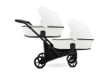 Brav Duo Slim 2w1 White ECO 12 – Uniwersalny Wózek Bliźniaczy z 12 Konfiguracjami i Kompaktowym Składaniem