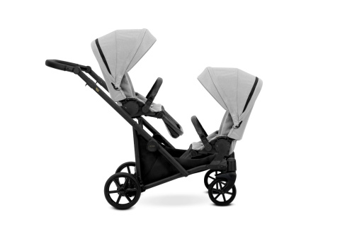 Brav Duo Slim Baby Blue ECO 14 Kunert wózek bliźniaczy