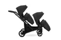 Brav Duo Slim 2w1 Black ECO 11 – Uniwersalny Wózek Bliźniaczy z 12 Konfiguracjami i Kompaktowym Składaniem