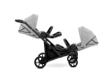 Brav Duo Slim 2w1 Cappucino ECO 13 – Uniwersalny Wózek Bliźniaczy z 12 Konfiguracjami i Kompaktowym Składaniem