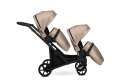Brav Duo Slim 2w1 Cappucino ECO 13 – Uniwersalny Wózek Bliźniaczy z 12 Konfiguracjami i Kompaktowym Składaniem