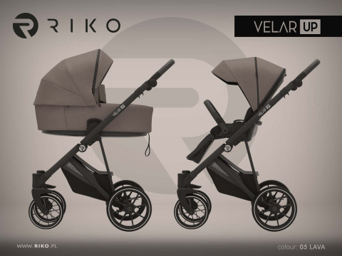 VELAR UP RIKO kolor Lava – Wózek wielofunkcyjny 2w1