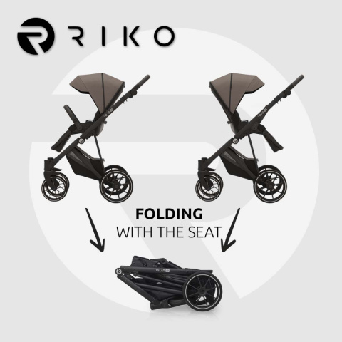 VELAR UP RIKO kolor Lava – Wózek wielofunkcyjny 2w1