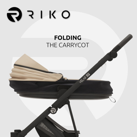 VELAR UP RIKO kolor Cream – Wózek wielofunkcyjny 2w1