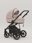 Riko Velar UP 3w1 Nude – Wózek dziecięcy premium z powiększaną budką