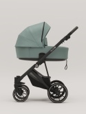 Riko Velar UP 3w1 Sage – Wózek dziecięcy premium z powiększaną budką