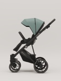 Riko Velar UP 3w1 Sage – Wózek dziecięcy premium z powiększaną budką