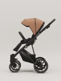 Riko Velar UP 3w1 Camel – Wózek dziecięcy premium z powiększaną budką