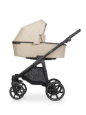 Riko Aura 3w1 Almond – Luksusowy wózek dziecięcy z żelowymi kołami i amortyzacją