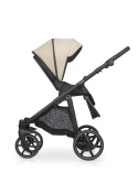 Riko Aura 3w1 Almond – Luksusowy wózek dziecięcy z żelowymi kołami i amortyzacją