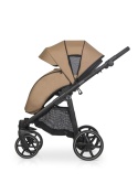 Riko Aura 3w1 Camel – Luksusowy wózek dziecięcy z żelowymi kołami i amortyzacją