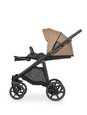 Riko Aura 3w1 Camel – Luksusowy wózek dziecięcy z żelowymi kołami i amortyzacją