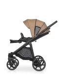 Riko Aura 3w1 Camel – Luksusowy wózek dziecięcy z żelowymi kołami i amortyzacją