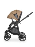 Riko Aura 3w1 Camel – Luksusowy wózek dziecięcy z żelowymi kołami i amortyzacją