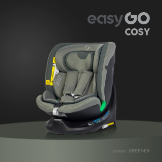 Cosy easyGO i-size GRENER od 40 do 150 cm fotelik obrotowy