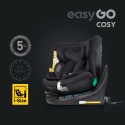 Fotelik Samochodowy EASYGO COSY Ink i-Size 0-36 kg – Baza ISOFIX, Funkcja Obrotu 360°, Komfort i Bezpieczeństwo