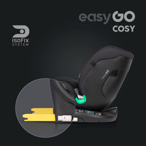 Cosy easyGO i-size INK od 40 do 150 cm fotelik obrotowy