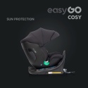 Fotelik Samochodowy EASYGO COSY Ink i-Size 0-36 kg – Baza ISOFIX, Funkcja Obrotu 360°, Komfort i Bezpieczeństwo