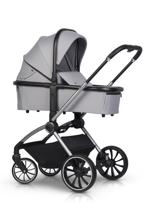 EasyGo GIRO 2w1 Grey – Lekki i Wszechstronny Wózek Dla Dzieci do 22 kg