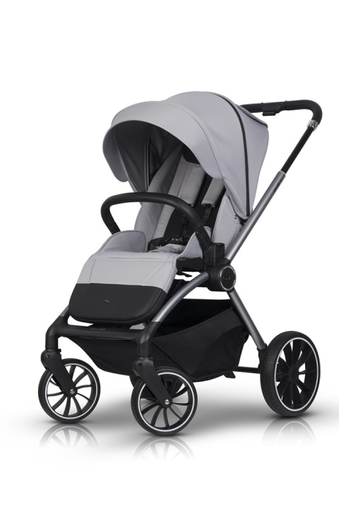 EasyGo GIRO 2w1 Grey – Lekki i Wszechstronny Wózek Dla Dzieci do 22 kg