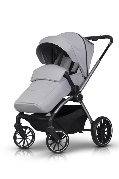 EasyGo GIRO 2w1 Grey – Lekki i Wszechstronny Wózek Dla Dzieci do 22 kg