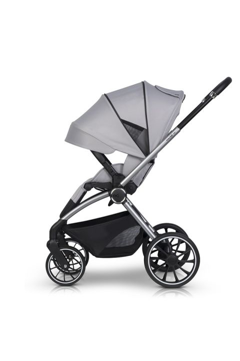 EasyGo GIRO 2w1 Grey – Lekki i Wszechstronny Wózek Dla Dzieci do 22 kg