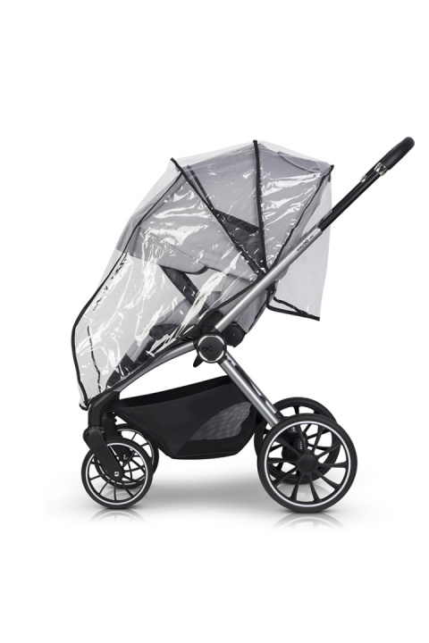 EasyGo GIRO 2w1 Grey – Lekki i Wszechstronny Wózek Dla Dzieci do 22 kg