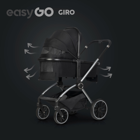 Giro EasyGO kolor Black wózek 2w1